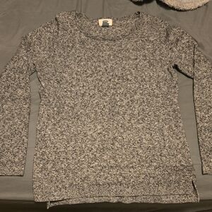Old Navy Gray Crew Neck Sweater